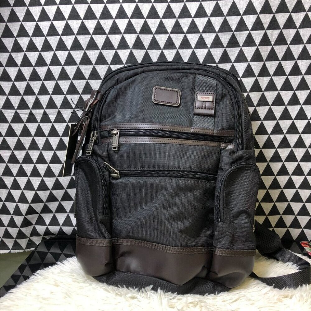 🔥Tumi Bags Tumi Mens Backpack Alpha 3 Ballistic Nylon Large Capacity Backpack